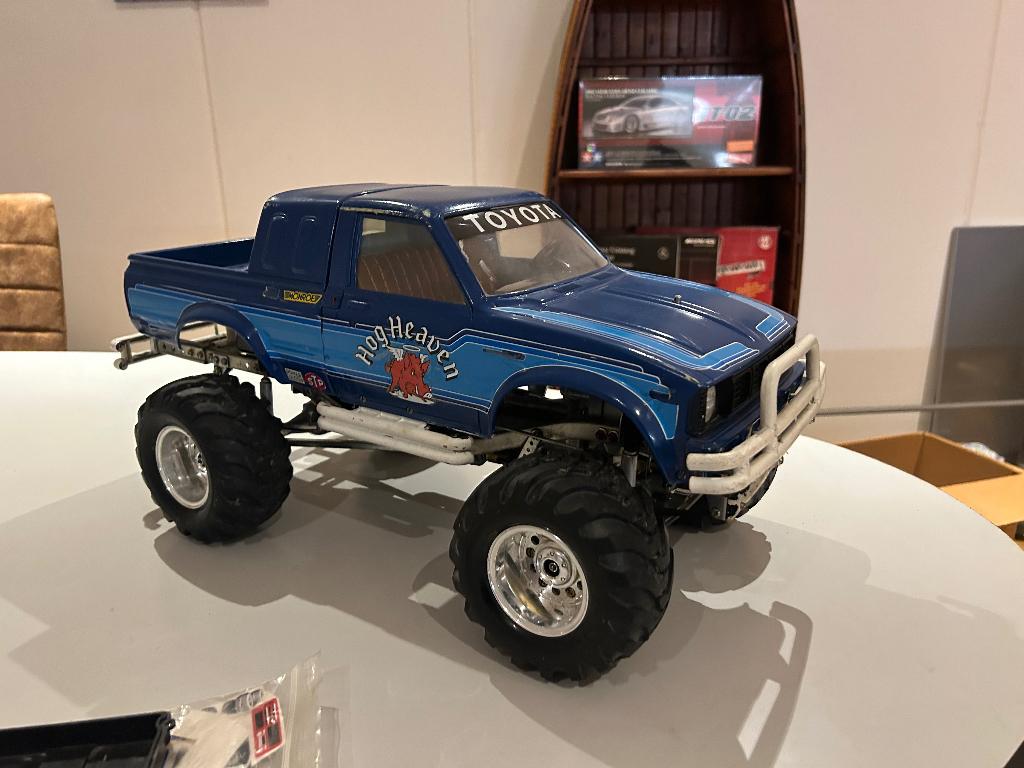 Vintage 1984 Tamiya Bruiser 58048, Échelle 1:10, Voiture off road, Enlèvement, Utilisé