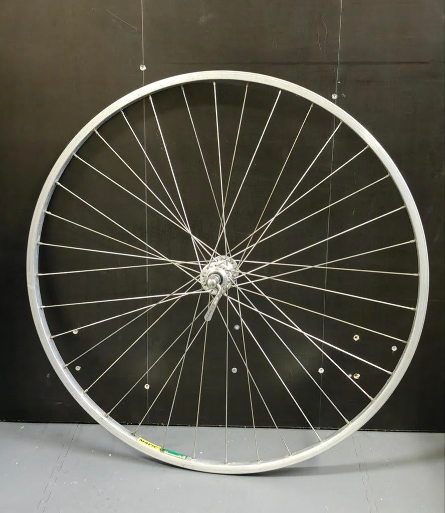 Retro voorwiel 28" Campagnolo/Mavic, Fietsen en Brommers, Ophalen of Verzenden, Gebruikt, Wiel, Campagnolo