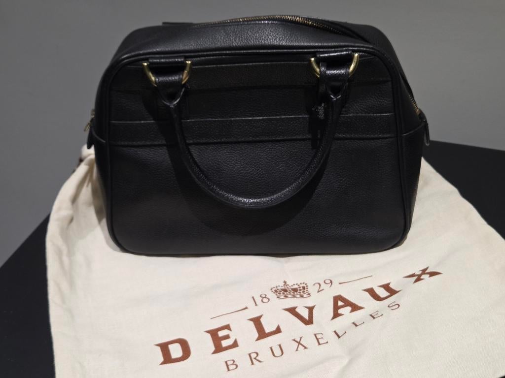 Delvaux handtas Parole - zwart, Ophalen, Zwart, Handtas