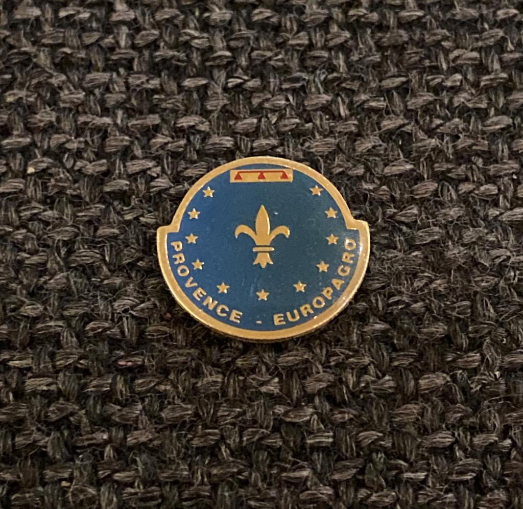 PIN - PROVENCE EUROPAGRO - TUINBOUW - BLOEMISTERIJ, Envoi, Utilisé, Autres sujets/thèmes, Insigne ou Pin's