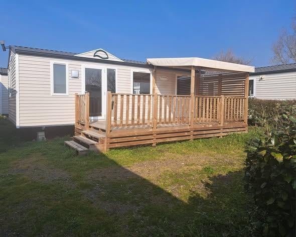 mobil-home 3 chambres a vendre  a sortir du camping, Caravanes & Camping, Jusqu'à 6