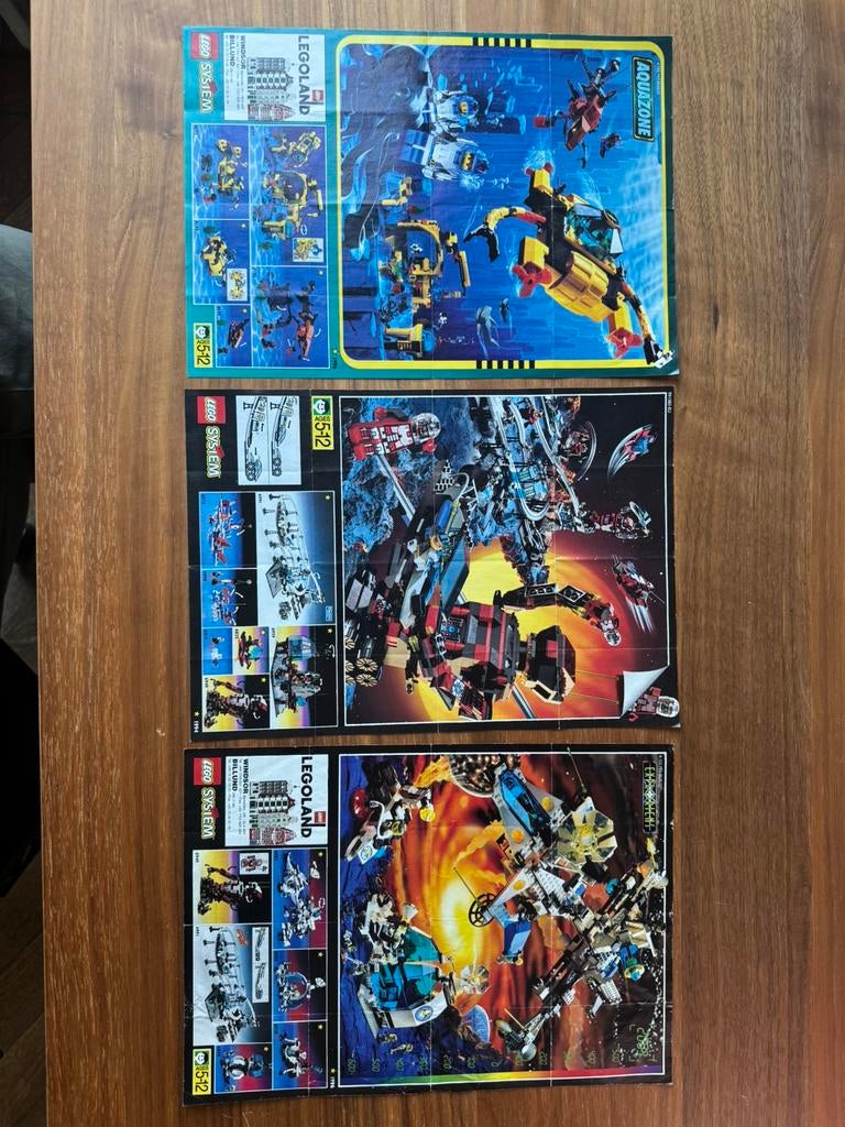 Lego mini posters 1991, Enlèvement ou Envoi, Utilisé, Catalogue