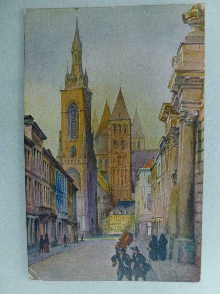 Doornik  Tournai Rue Saint - Martin Beffroi et Cathédrale, Collections, Envoi, 1920 à 1940, Affranchie, Hainaut