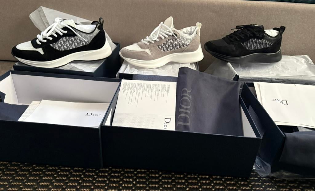 Dior b25 schoenen, Neuf, Enlèvement ou Envoi, Baskets, Noir