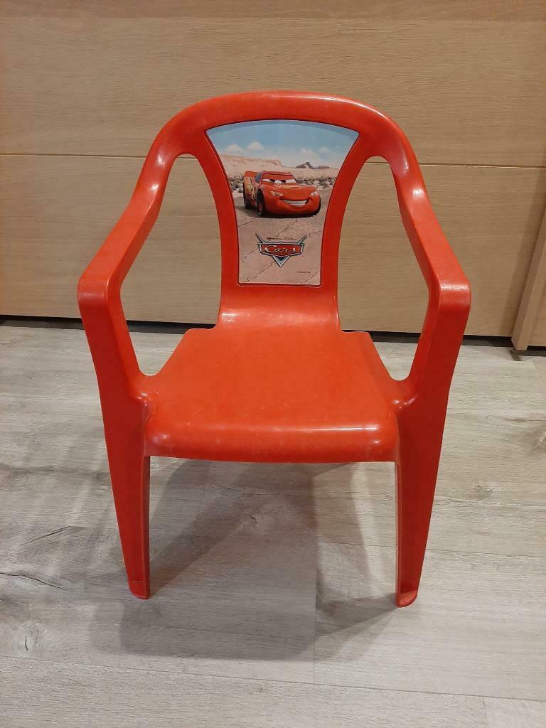 Plastic stoeltje Cars