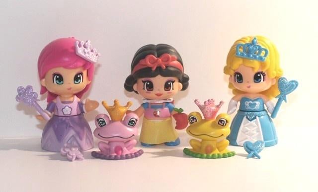 Set van 3 Pinypon Disney prinsessen, Ophalen of Verzenden, Zo goed als nieuw, Overige typen