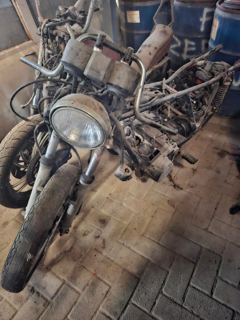 Yamaha XS 750 voor onderdelen, Enlèvement