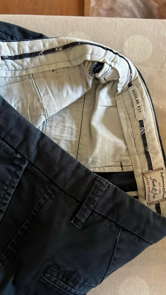 Donkerblauwe broek, verschillende merken, Gebruikt, Tommy Hilfiger, Jongen, Ophalen