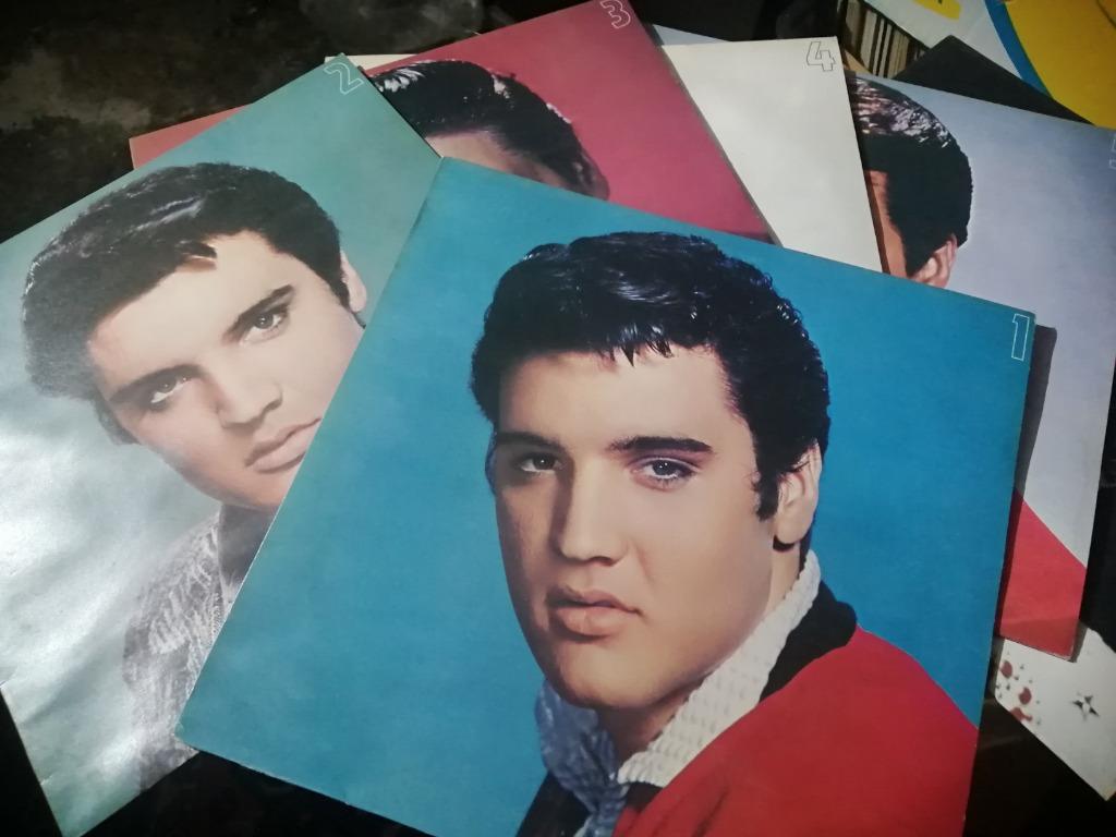 Ensemble de 6 albums d'Elvis Presley, Enlèvement ou Envoi