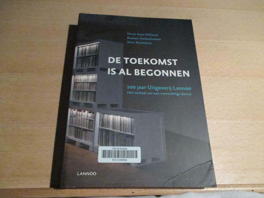 De toekomst is al begonnen – Marie-Anne Wilssens, Romain Van, 20e eeuw of later, Marie-Anne Wilssens, Ophalen of Verzenden, Zo goed als nieuw