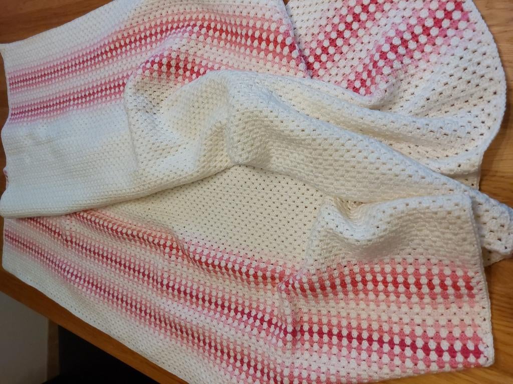 Plaid en laine fait main, Enlèvement ou Envoi