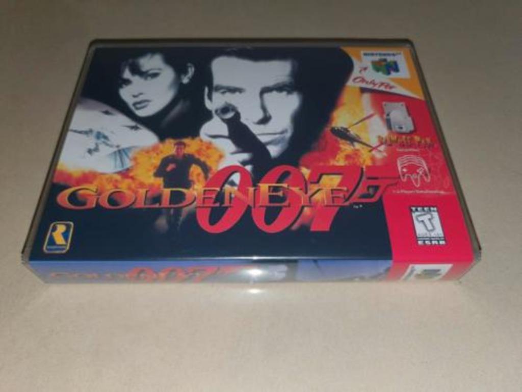 007 Goldeneye N64 Game Case (2), Verzenden, Zo goed als nieuw