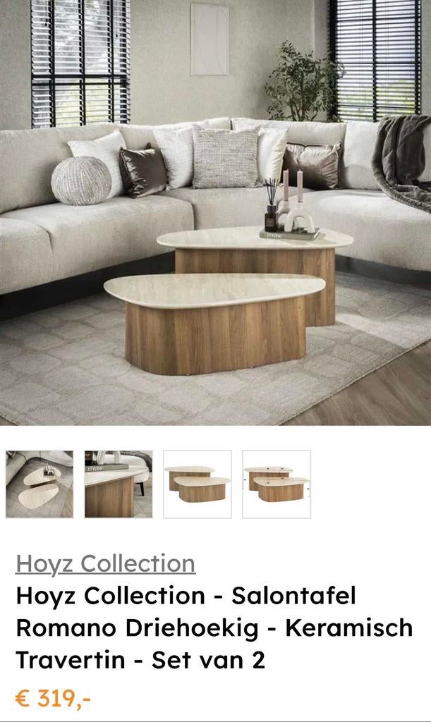 Luxe slaontafels, Huis en Inrichting, Zetels | Complete zithoeken, Ophalen of Verzenden, Nieuw