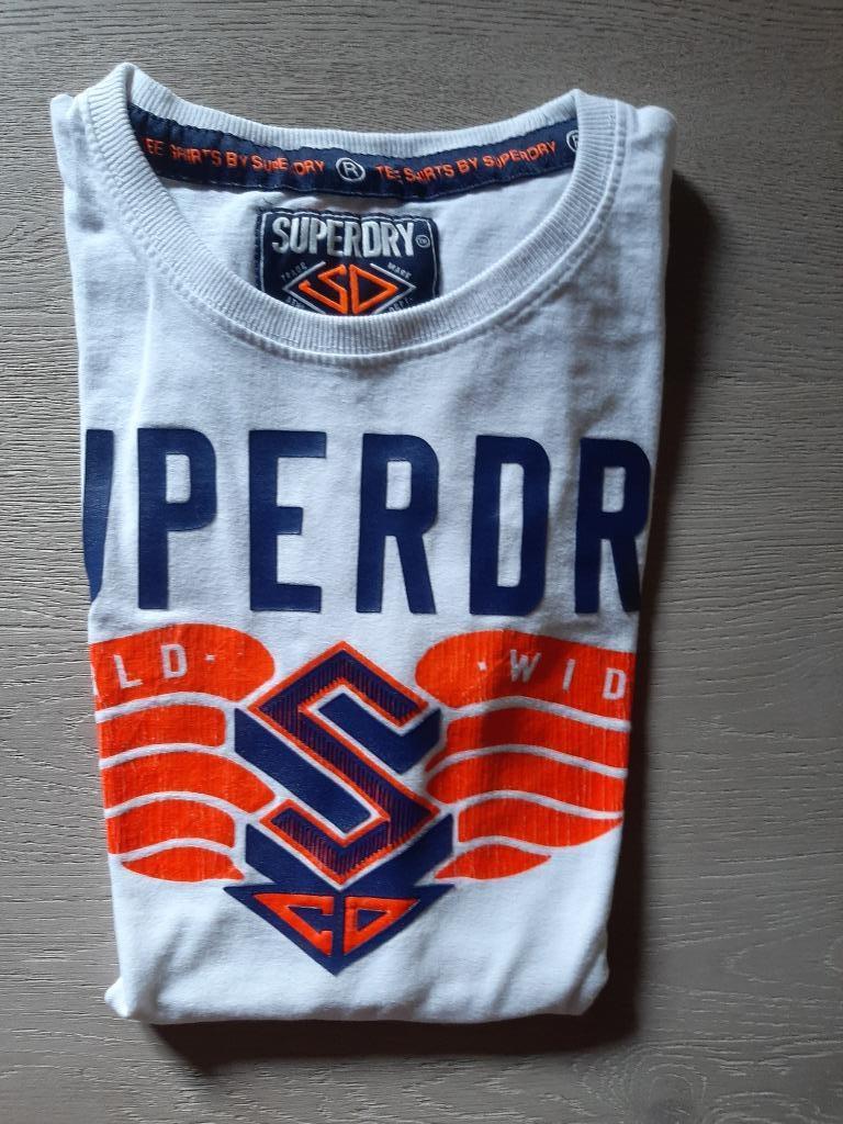 SUPERDRY Shirt XS = 16 jaar, Enfants & Bébés, Enlèvement ou Envoi, Chemise ou À manches longues, Comme neuf, Superdry
