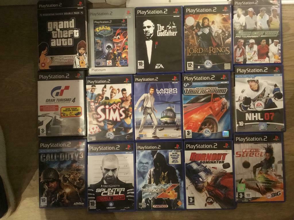 PlayStation 2 spelletjes, Ophalen