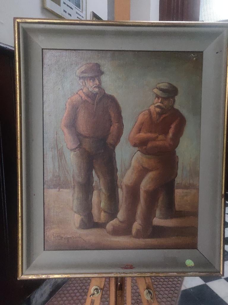 Schilderij 2 vissers, Enlèvement