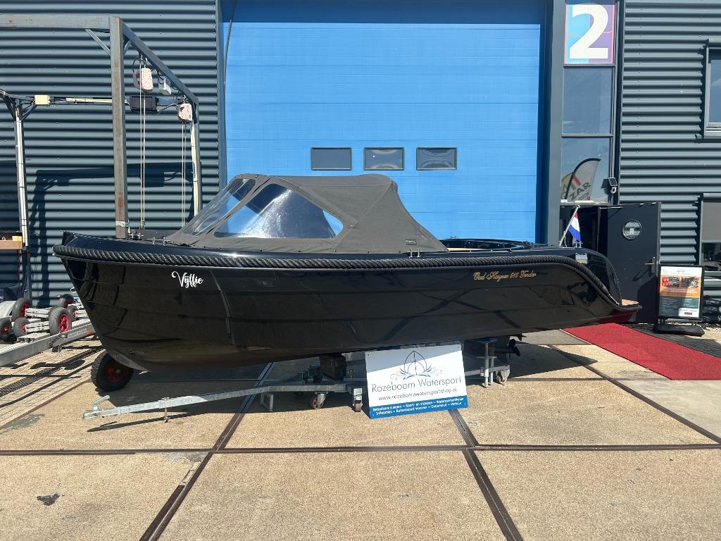 Oud-Huijzer 616 Tender Black Edition | 40PK Mercury | 2021, Watersport en Boten, Sloepen, Ophalen, 6 meter of meer, Zo goed als nieuw