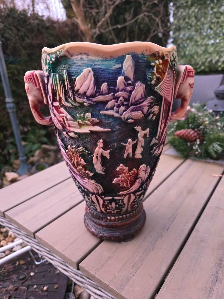 Grand vase asiatique, Enlèvement ou Envoi