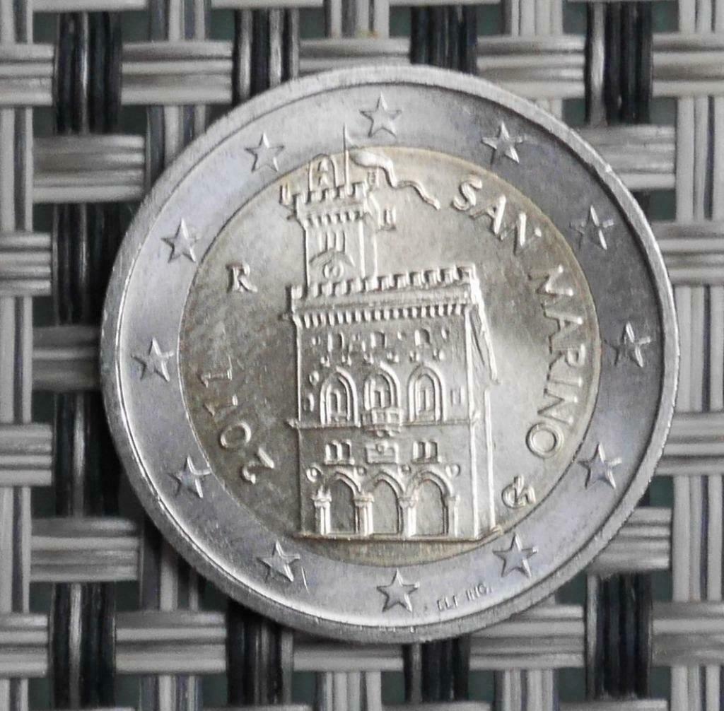 2 euro Saint Marin 2011 UNC, Enlèvement ou Envoi, Saint-Marin, 2 euros, Série
