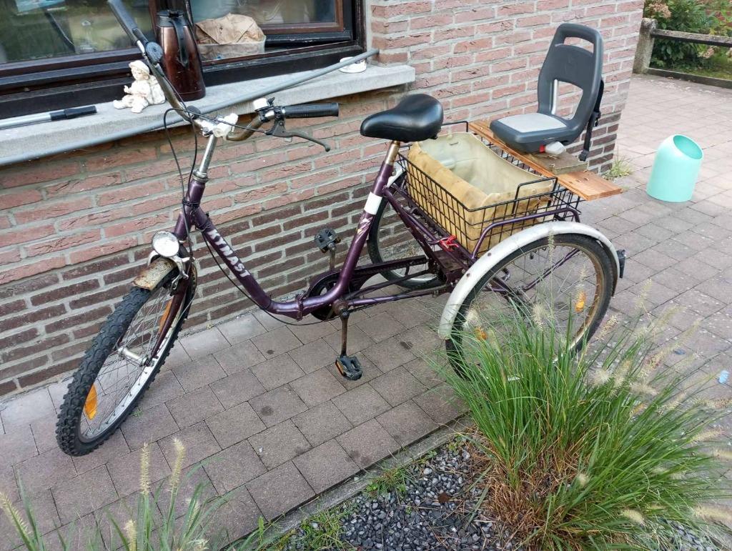 driwielfiets, Enlèvement, Utilisé