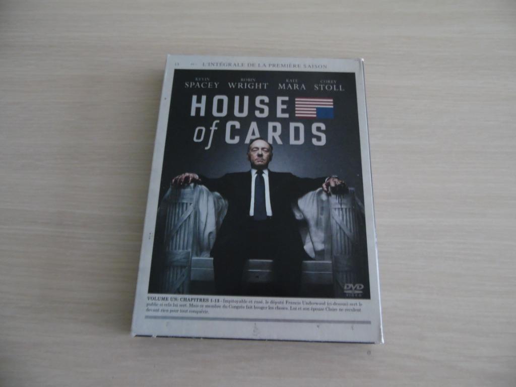 HOUSE OF CARDS     SAISON 1, Enlèvement ou Envoi, Tous les âges, Drame, Coffret
