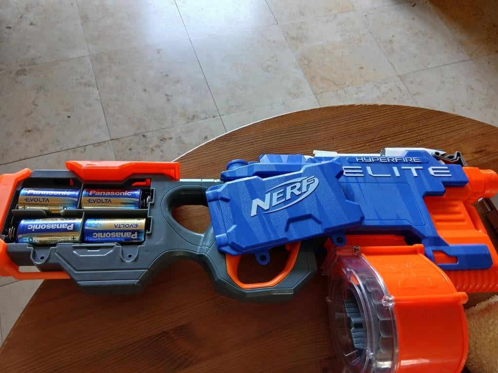 Nerf elite, Enlèvement