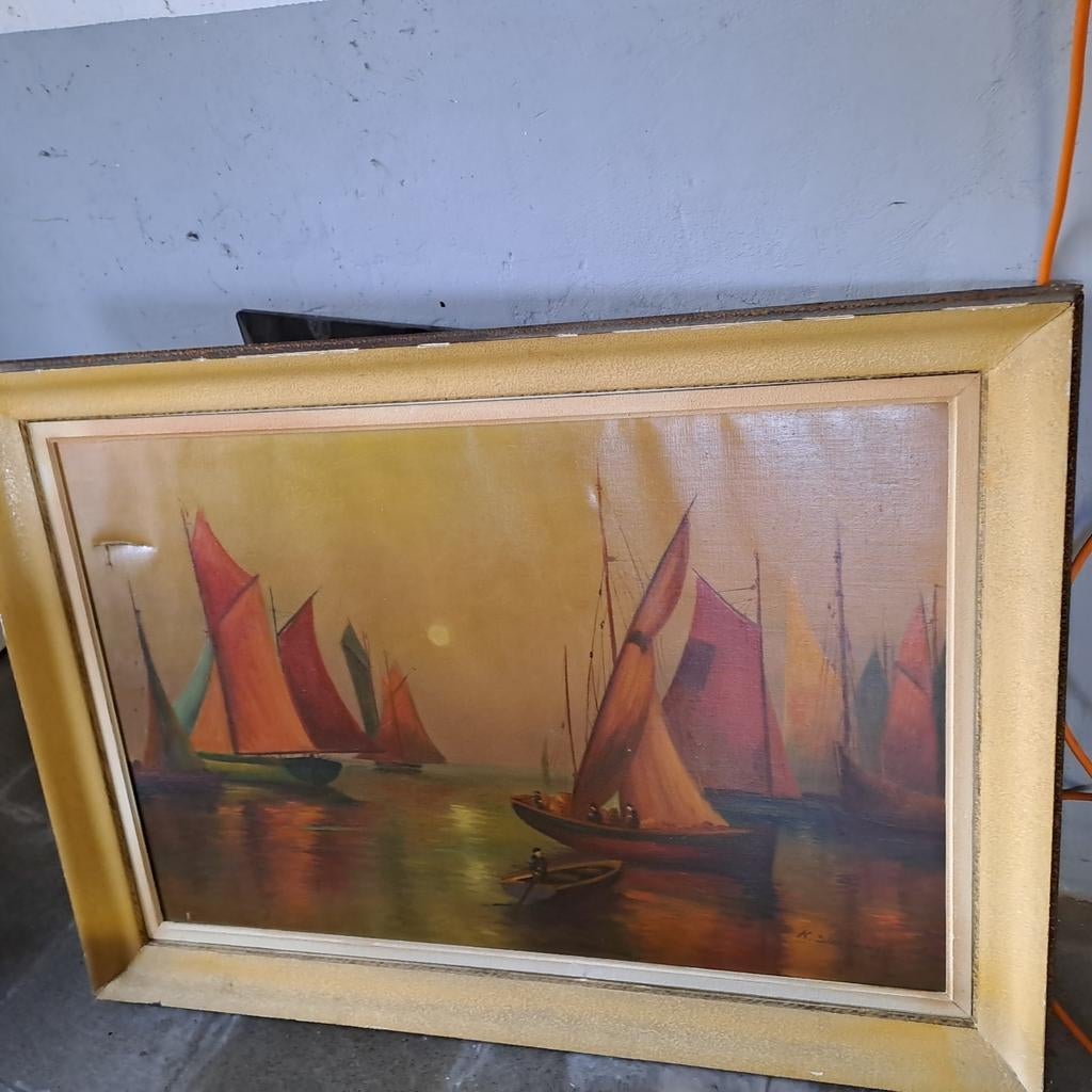 Schilderij, Ophalen