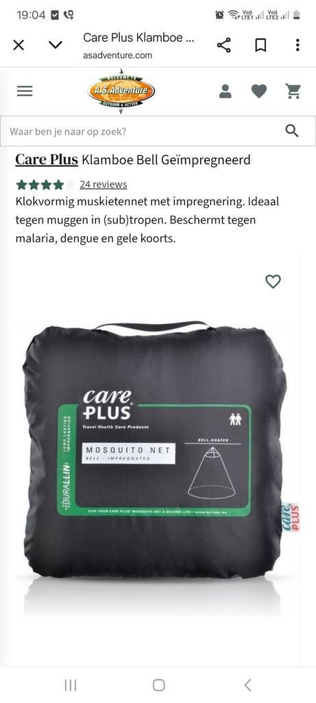 Mosquito net 2pers NIEUW