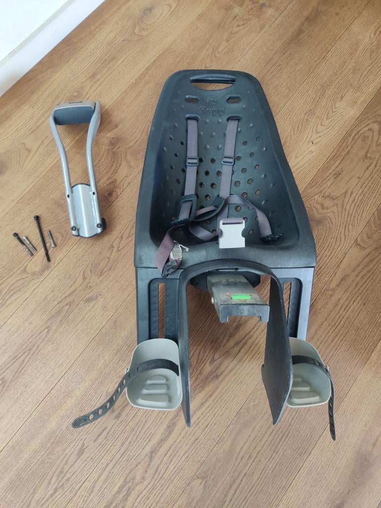 Yepp fietsstoeltje zadelbuisbevestiging, Achterzitje, Yepp (Thule), Ophalen, 15 t/m 25 kg