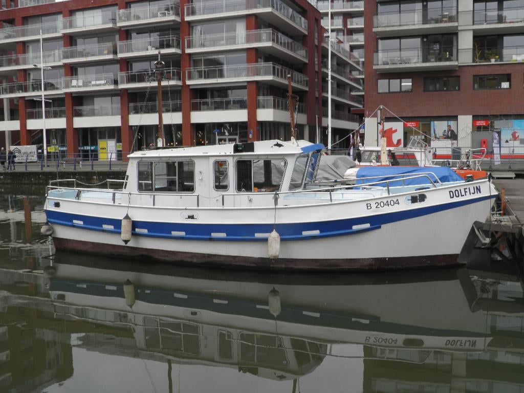 Motorboot Kotter, Ophalen, Gebruikt, Staal, Diesel