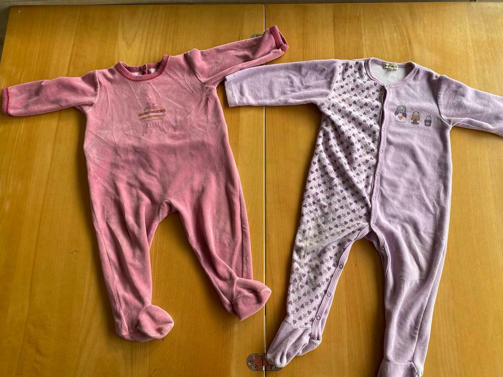 2 pyjamas filles 18 mois petit bateau et grain de ble, Enfants & Bébés, Utilisé, Petit Bateau, Fille, Vêtements de nuit ou Sous-vêtements