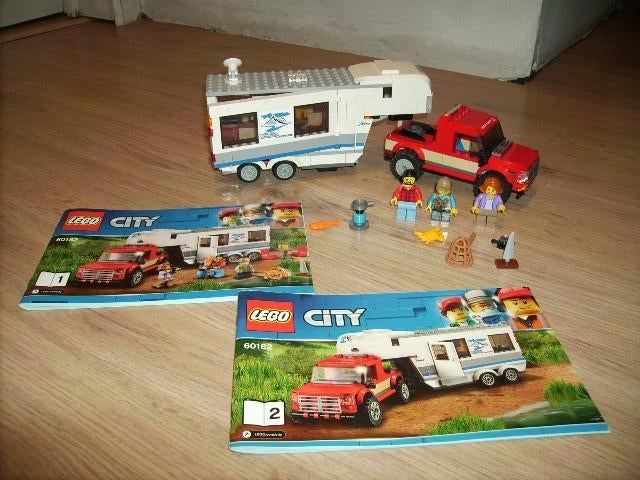 lego city 60182  caravan, Ophalen of Verzenden, Zo goed als nieuw, Complete set, Lego