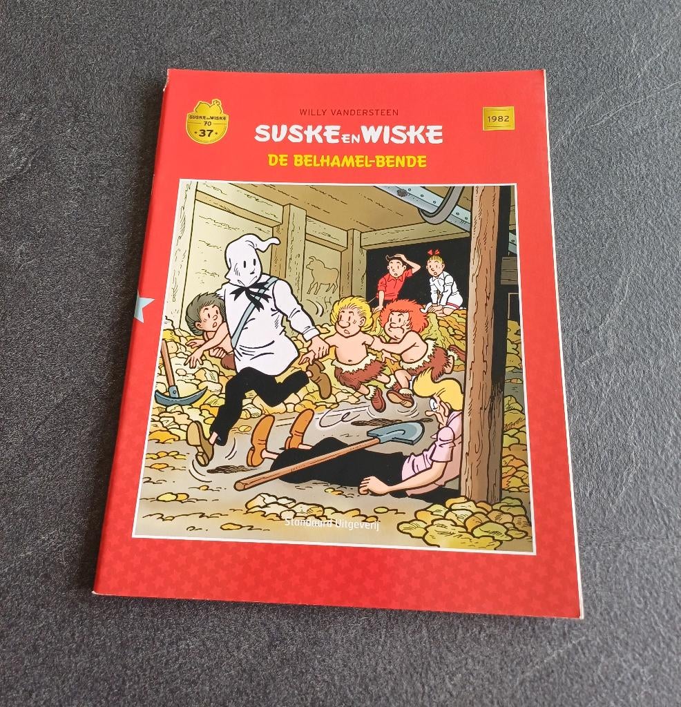 strip suske en wiske : de belhamel-bende 37 (hln-collectie), Boeken, Stripverhalen, Eén stripboek, Ophalen of Verzenden, Gelezen