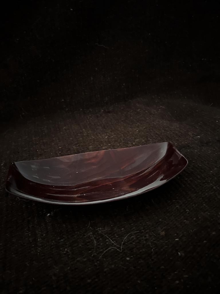 Gerinol boat-shaped bowl in plywood, Ophalen
