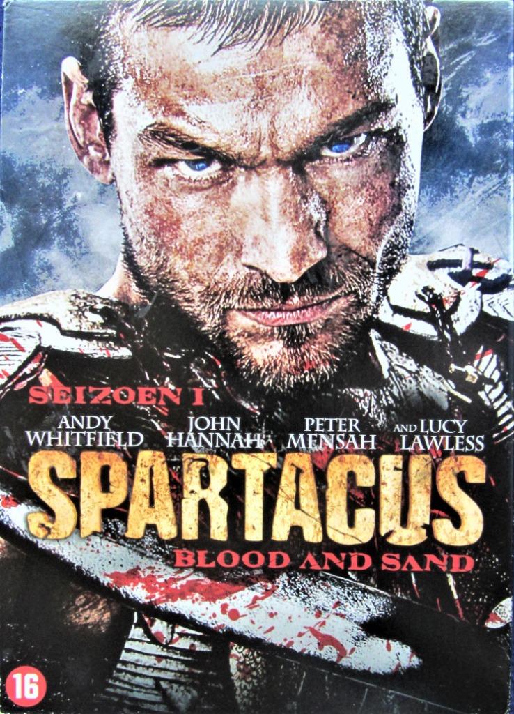 DVD BOX- HISTORISCH- SPARTACUS, BLOOD AND SAND (SEIZOEn 1), Cd's en Dvd's, Alle leeftijden, Ophalen of Verzenden, Zo goed als nieuw