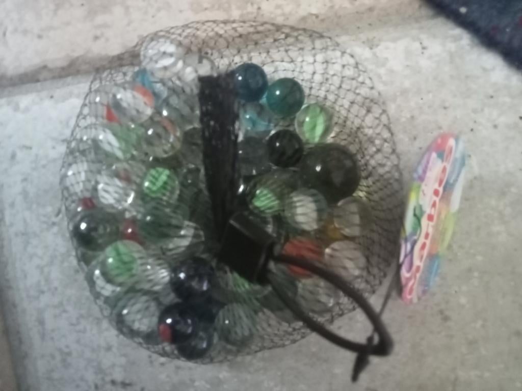 Glazen knikkers in zak, Ophalen of Verzenden, Nieuw