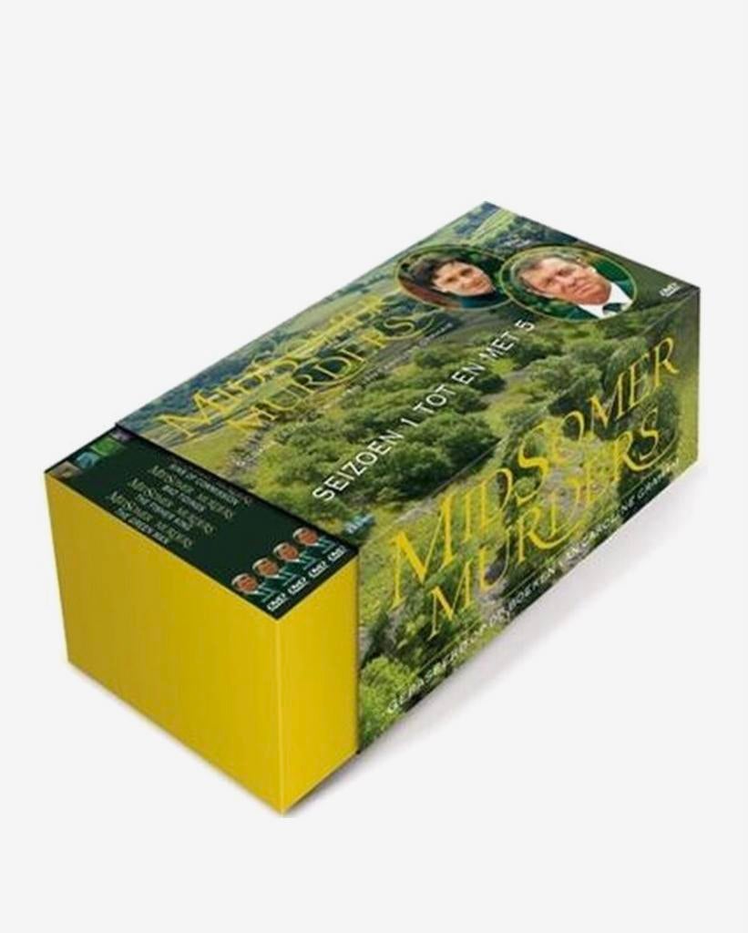 Midsomer murders dvd box seizoen 1 tem 5, Ophalen of Verzenden