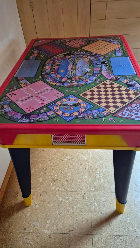 Speeltafel, kikkerspel, Ophalen