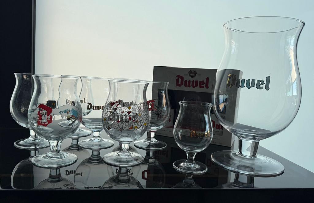 Collectie Duvelglazen, Verzamelen, Biermerken, Ophalen, Nieuw