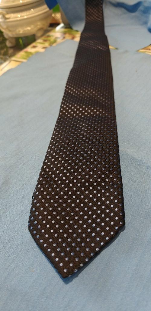 das heren 100% zijde Formen Ice Blue  blauw, Enlèvement ou Envoi, À motif, Formen, Comme neuf