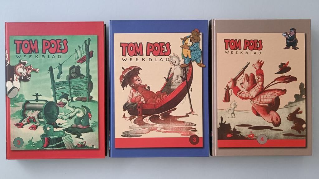 Tom Poes weekblad - 3 delig., Meerdere stripboeken, Ophalen of Verzenden, Zo goed als nieuw