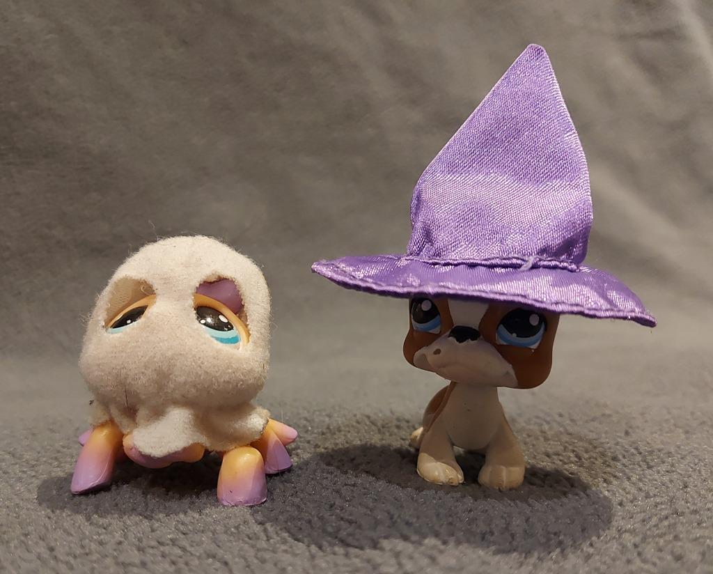 Littlest Pet Shop, édition spéciale Halloween (1078+1079), Enlèvement, Utilisé, Animal