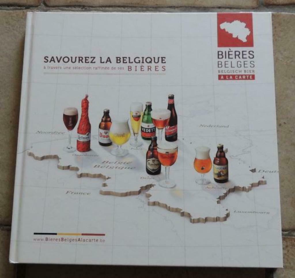 Livre la Belgique à travers une sélection de ses bières, Enlèvement ou Envoi, Neuf