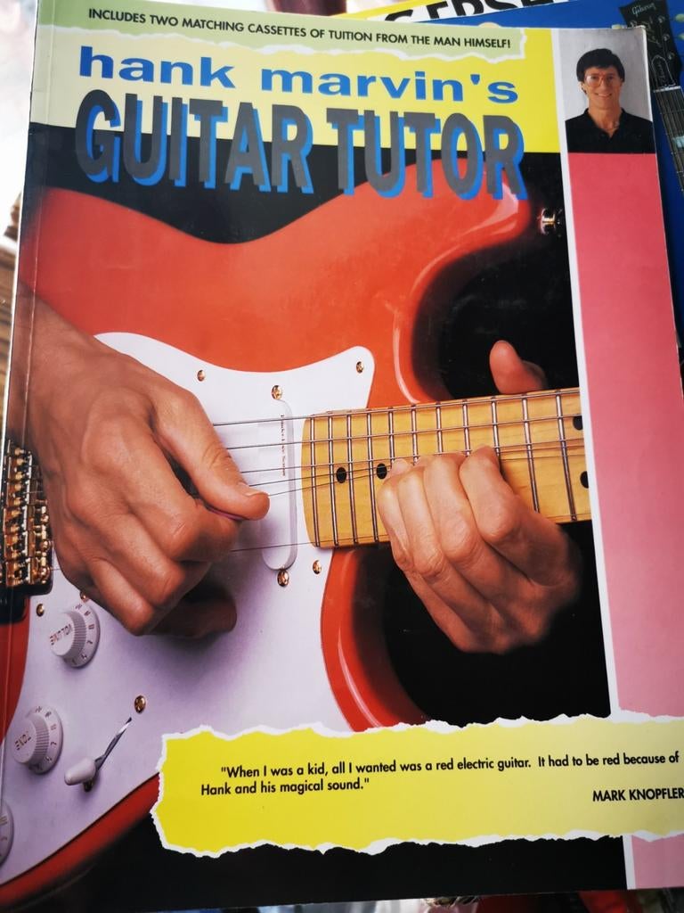 Partition pour le professeur de guitare de Hank Marvin, Musique & Instruments, Enlèvement ou Envoi, Comme neuf, Leçon ou Cours