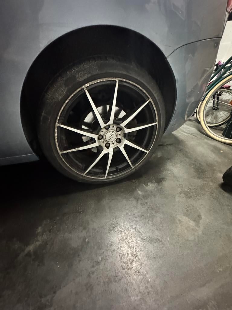 4 banden met velgen 225/40 R19, Auto-onderdelen, Banden en Velgen, Ophalen, Band(en)