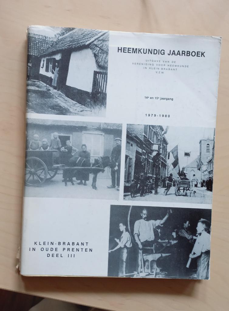 Klein-Brabant in oude prenten Heemkundig jaarboek 1974 1981, Boeken, Verzenden