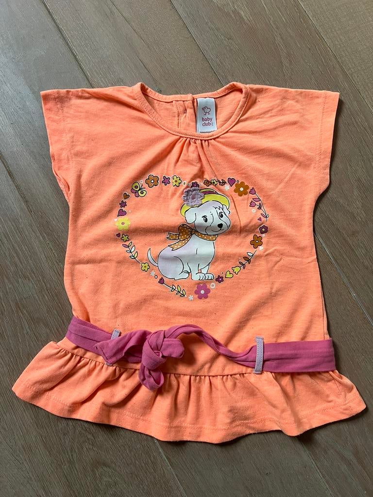T-shirt / kleedje maat 86 van Baby Club, Gebruikt, Meisje, Ophalen of Verzenden, Baby Club