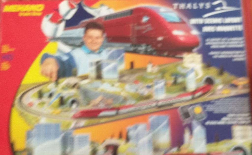 MEHENO COFFRET DE DECORS THALYS HO SNCB - SNCF, Enlèvement ou Envoi, Comme neuf