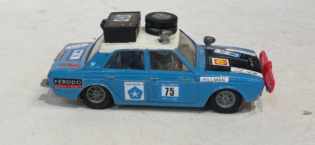 CORGI TOYS HILLMAN HUNTER RALLY REF 302, Ophalen of Verzenden, Zo goed als nieuw, Auto, Corgi