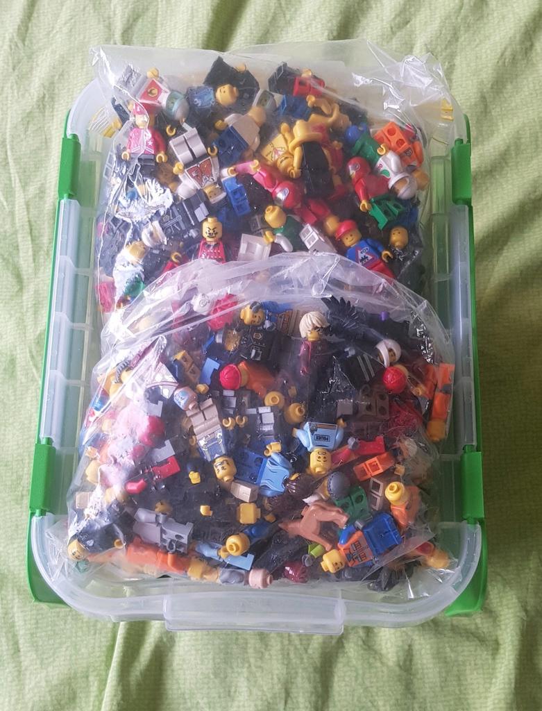 Gigantisch groot lot lego poppetjes minifiguur, Ophalen, Zo goed als nieuw, Lego